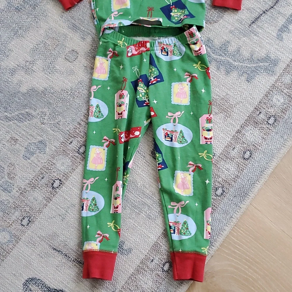 The Beaufort Bonnet Company Christmas Holiday Toddler Girls Pajamas Sz2T